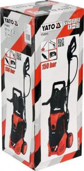 YATO Мийка високого тиску мережева YATO : 2000 Вт, макс. P= 15 МПа, 6 л/хв, шланг- 5 м  | YT-85915