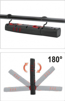 YATO Світильник переносний світлодіодний YATO акумулят. 3,7V, 2 режими-10/4 Вт, 170/1000Lm, заряд US