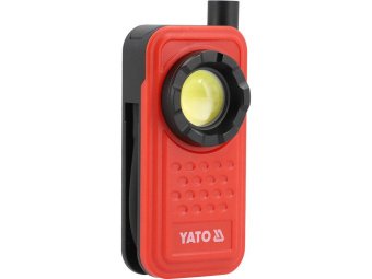 Ліхтар діодний з гнучкою лампою 3 в 1 акумул. YATO Li-Po 3.7 В, 800 мАГод, 600 Lm, 4 режими [24]