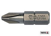 YATO Насадка викруткова : "Philips" PH2 х 25 мм. HEX 1/4". 10 (Уп/Шт.) [20/100]
