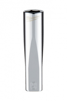 MILWAUKEE Головка хромована метрична подовжена 1/4'', 9мм | 4932478329