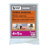 Плівка захисна 7мкм, 4х12,5м Favorit | 10-801