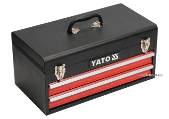 YATO Ящик YATO з інструментами 80 шт., 3-ярусний з 2 шуфлядами  | YT-38951