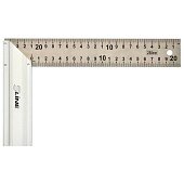 Кутник нержавіючий з алюмінієвою ручкою, 500мм S-line | 15-515