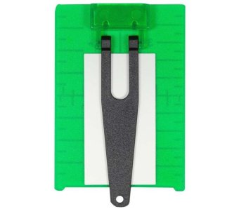 YATO Пластина прицільна для нівеліра зелена YATO 105х 75х 3,2 мм  | YT-30465