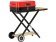 Гриль вугільний з розкладним столом LUND, решітка- 45х 34 см, з 2 колесами; 74х 42х 79 см [1]