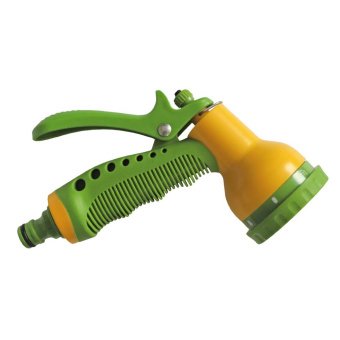 Пістолет-розпилювач 7-позиційний пластиковий з фіксатором потоку VERANO | 72-007