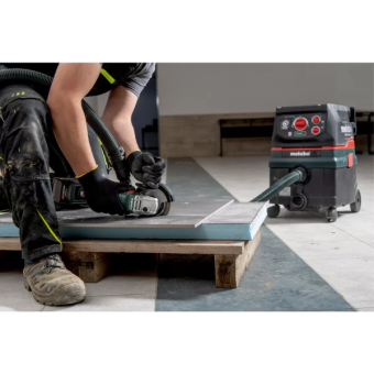 Акумуляторна кутова шліфмашина Metabo W 18 L 9-125 Quick (18 В, 2х5.2 А*год, 125 мм) (602249650)