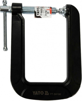 YATO Струбцина з гвинтовим затискачем YATO, тип "С" глибока, 63х 130 мм  | YT-64190