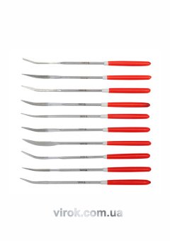 YATO Надфілі алмазні YATO з різними формами, l= 140/30 мм, Набір. 10 шт.  | YT-6146