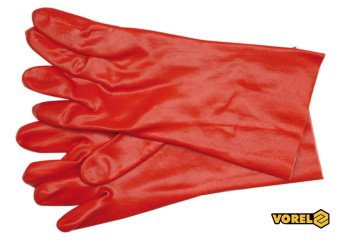 VOREL Рукавиці оливо/бензиностійкі, розм. 36 см  | 74151