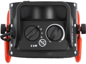 Нагрівач мережевий YATO 230В, 2кВт,обігрів S≤ 20 м² реж- 25/1000/2000 Вт