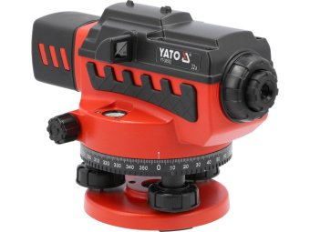 Нівелір опт авто-налаш. з штатив і рейко YATO об'єкт Ø= 38мм, крат- 32Х радіу- 0,5-50м точн- 1мм/30м