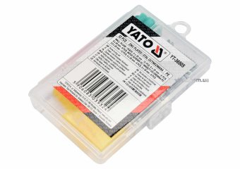 YATO Шурупи оцинковані і дюбелі YATO 52 шт. (DW) | YT-36505