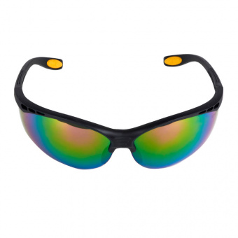 Окуляри DeWALT Reinforcer™, кольорові дзеркальні, полікарбонатні, з  м'якими гумовими накладками