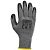 Рукавиці трикотажні з латексним покриттям КВІТКА PRO Recodrag (10", сірі) (110-1201-10-IND)