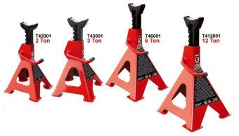 Комплект подставок под машину 12т 468-715мм 2шт. TORIN T412001