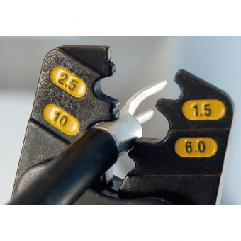 KING TONY Кримпер индустриальный для обжима неизолированных клемм 270 мм (1.5, 2.5, 6.0, 10 кв.мм) |