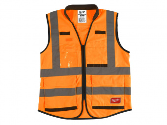 MILWAUKEE Жилет помаранчевий PREMIUM , сигнального забарвлення (L / XL) | 4932471899