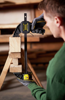 STANLEY FMHT0-83238 Струбцина "FatMax XL" быстрозажимная, макс. размер: 150мм - 390мм, давление 270к