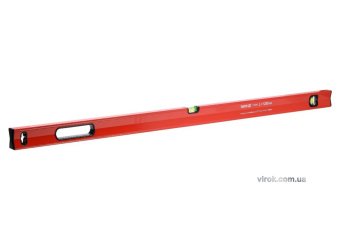 YATO Рівень алюмінієвий з магнітом YATO : L= 120 см. 2 капсули, 1 ручка  | YT-30064
