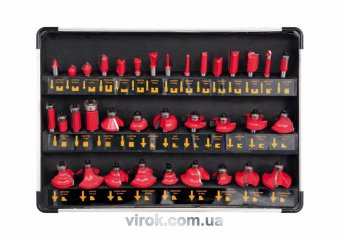 YATO Фрези по дереву YATO : Набір 35 Шт.  | YT-6803