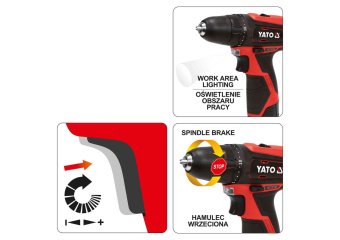 YATO Шуруповерт аккумуляторный YATO YT-82901