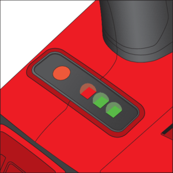 Гайковерт ударний акумуляторний YATO: 18 В, 4АГод, квадрат 3/4", 2000 Нм +перехідник 3/4" в 1/2" [2]