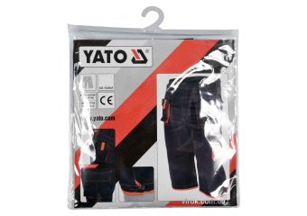 YATO Бриджі робочі YATO, розмір L/XL; 65%- поліестер, 35%- бавовна(DW) | YT-80945