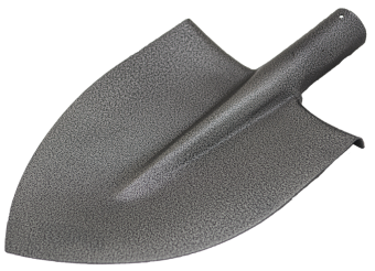 VIROK Лопата штикова "АМЕРИКАНКА" (молоткове пофарбування) без держака | 12V155