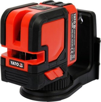 YATO Нівелір лазерний самонівелюючий YATO : точність- ±3 мм/ 10 м, верт./гориз. промені  | YT-30434