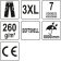YATO Штани робочі для літнього сезону, чорні YATO, розмір 3XL; 7 кишень, 94%- поліестер, 6%-еластан 