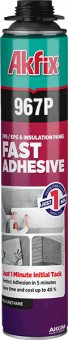 Клей-пена профессиональная 60 секунд Akfix 967P 750 мл
