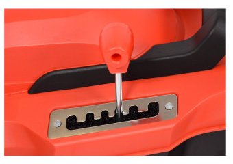 YATO Газонокосарка на 4-х колесах електромережева YATO, 2 кВт, обрізний діап. Ø= 43 см, ємн.- 50 л  