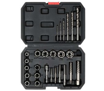 YATO Набір екстракторів шпильок і зломаних гвинтів універсальний YATO; 26 елем.  | YT-05893