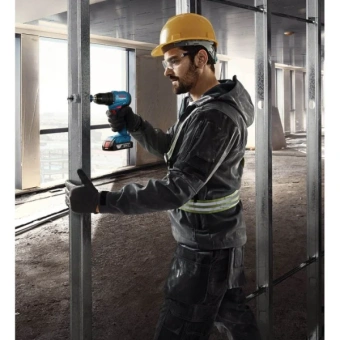 Акумуляторний шуруповерт Bosch GSB 185-LI Professional (18 В, 2х2 А*год, 50 Н*м) (06019K3100)