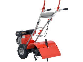 Культиватор бензиновий YATO: двигун- 6,5 КС, ширина борозни- 41 см, глибина- 254 мм, бак-1,2л