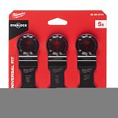 MILWAUKEE Набір полотен STARLOCKдля багатофункціонального інструмента, (5шт) | 48906114