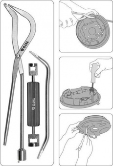 YATO Набір інструментів для гальм YATO : 3 шт.  | YT-0684