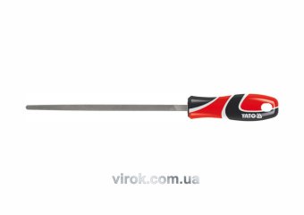 YATO Напильник по металу YATO, квадратний l=200 мм, #2  | YT-6186