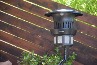 Світильник проти комах з вентилятором LUND, від електр. мережі 230 В, 15 Вт, 1140х315 мм(DW)