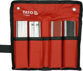 YATO Губки змінні до лещат м'які YATO: b=150мм, з алюмінієвою основою і магнітним кріпленням, 4 пари
