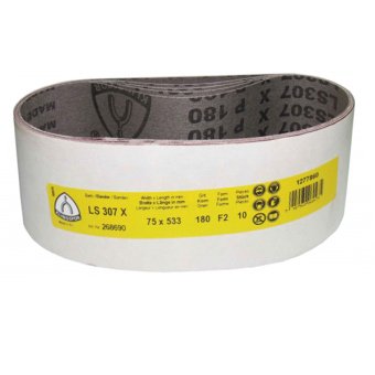 Шліфувальна стрічка Klingspor LS 307 X (75х533 мм, P40) (268648)