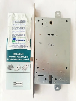 Замок врезной сувальдный Mottura 54797 D Правый