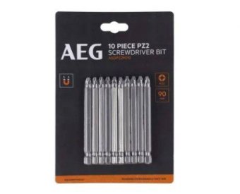 Біта AEG ASDPZ29010, PZ2, 90мм (10шт)
