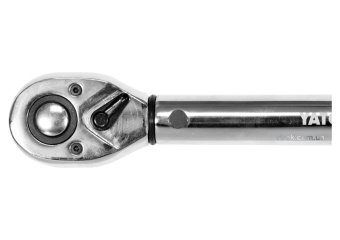 YATO Ключ динамометричний YATO : квадрат 3/8", F= 10- 60 Нм, L= 378-400 мм  | YT-07500