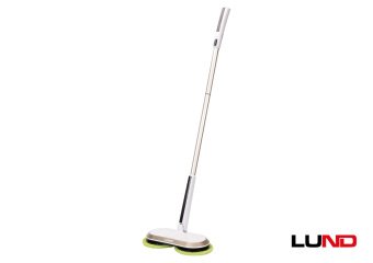 LUND Швабра акумуляторна : Li-Ion 7.4 В 2 Агод, 2 оберт. диски, 28 х 14 х 104 см + спорядження  | 67