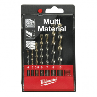 MILWAUKEE Набір свердл універсальних , MPD, (7шт) | 4932352836