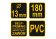 VOREL Шланг для зливу рідин самовсмоктуючий, зі зворотним клапаном : Ø=13 мм, L= 180 см, PVC  | 8300