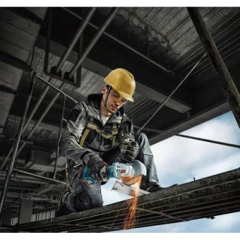 Акумуляторні дриль-шурупокрут Bosch GSR 18V-50 + болгарка Bosch GWS 180-LI + АКБ 2 А*год, 5 А*год + 